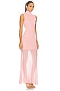 view 2 of 3 Amine Knit Maxi Dress in Coral Blush