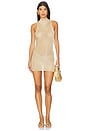 view 1 of 4 Gio Mini Dress in Gold