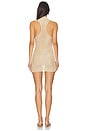 view 3 of 4 Gio Mini Dress in Gold