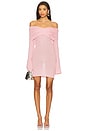 view 1 of 3 Xen Knit Mini Dress in Coral Blush