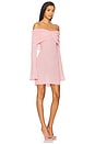 view 2 of 3 Xen Knit Mini Dress in Coral Blush