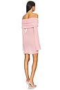 view 3 of 3 Xen Knit Mini Dress in Coral Blush