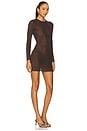 view 2 of 4 Hale Mini Dress in Slate Brown