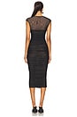 view 3 of 3 Kylie Mesh Midi Dress in Black