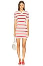 view 1 of 4 Liev Knit Mini Dress in Eggshell, Cherry, & Sand