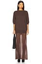 view 1 of 3 Arwen Maxi Dress in Slate Brown