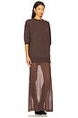 view 2 of 3 Arwen Maxi Dress in Slate Brown