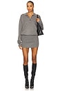view 1 of 3 Lily Dress in Medium Grey