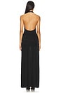 view 3 of 3 ROBE MAXI MADA in Black