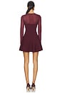 view 3 of 3 Joselyn Knit Dress in Pinot