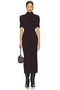 view 1 of 3 VESTIDO MIDI WISTERIA in Merlot