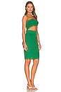 view 2 of 3 VESTIDO GRACE in Amazon Green