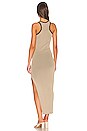 view 3 of 3 Sofie Dress in Olive & Tan
