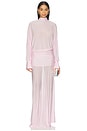 view 1 of 3 Swan Maxi Dress in Petal Pink