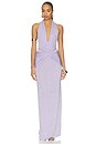 view 1 of 3 MAXIVESTIDO MADA in Lilac Bloom