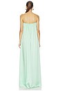 view 3 of 3 Monique Satin Maxi Dress in Spearmint