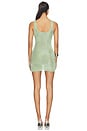 view 3 of 4 Benni Metallic Knit Dress in Sage