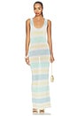 view 1 of 3 Jasmine Knit Dress in Pastel Stripe