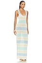 view 2 of 3 Jasmine Knit Dress in Pastel Stripe