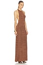 view 1 of 3 MAXIVESTIDO DOVE in Cocoa Brown