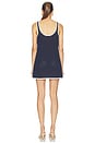 view 3 of 3 BRIANNA ドレス in Navy & Eggshell