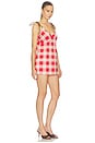 view 2 of 3 Shantie Dress in Geranium Gingham