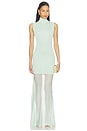 view 1 of 3 ROBE MAXI AMINE in Spearmint