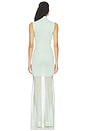 view 3 of 3 ROBE MAXI AMINE in Spearmint