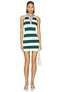 view 1 of 3 VESTIDO JONES in Ivy Green Stripe