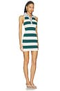 view 2 of 3 VESTIDO JONES in Ivy Green Stripe