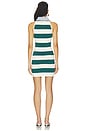 view 3 of 3 VESTIDO JONES in Ivy Green Stripe