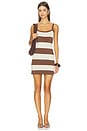 view 1 of 3 VESTIDO NOLITA  in Almond & Cocoa	Brown