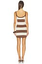 view 3 of 3 VESTIDO NOLITA  in Almond & Cocoa	Brown