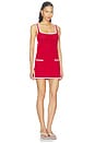 view 2 of 4 ROBE BRIANNA  in Derby Red & Eggshell