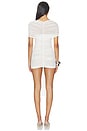 view 3 of 3 Winslow Mesh Dress in Eggshell
