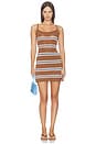 view 1 of 3 VESTIDO AZRIEL  in Cedarwood Stripe