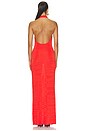 view 3 of 3 Lucky Dress in Scarlet Flame
