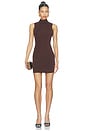 view 1 of 4 VESTIDO PUNTO BEULA  in Burnt Clove