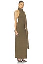 view 4 of 4 VESTIDO PUNTO KENNI  in Olivewood