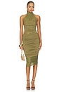 view 1 of 4 ROBE MAILLE FILET ESMEE  in Olivewood