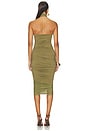 view 5 of 4 ROBE MAILLE FILET ESMEE  in Olivewood