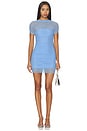view 1 of 3 Bella Mini Dress in Coastal Blue