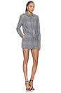 view 4 of 4 Chandler Dress in Glen Check