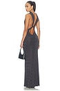 view 4 of 3 Brandy Dress in Dark Charcoal
