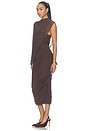 view 4 of 4 Jaia Mesh Dress in Espresso