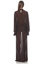 view 4 of 3 Swan Maxi Dress in Espresso
