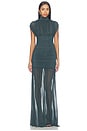 view 1 of 3 Irit Mesh Dress in Evergreen