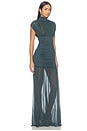 view 2 of 3 Irit Mesh Dress in Evergreen
