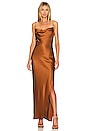 view 1 of 4 Callie Dress in Cognac