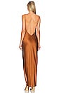 view 4 of 4 Callie Dress in Cognac